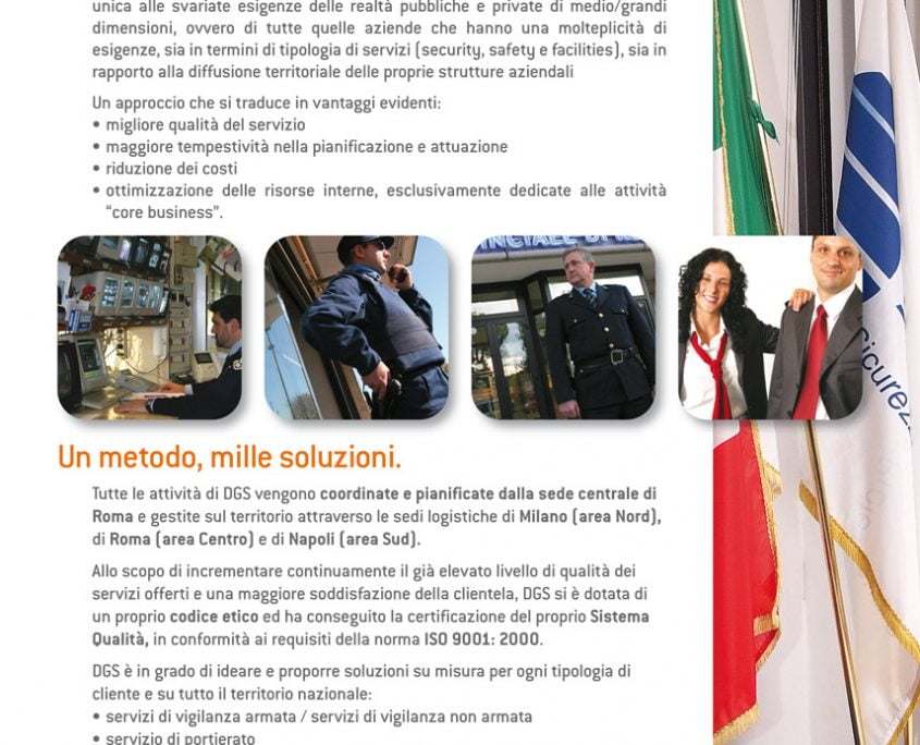 Brochure Gruppo Sipro design Baldanello e Ilari